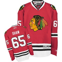 Andrew Shaw Chicago Blackhawks Reebok Authentic Home Jersey (Red)