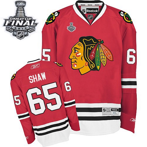 Andrew Shaw Chicago Blackhawks Reebok Authentic Home 2015 Stanley Cup Jersey (Red)
