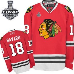 Denis Savard Chicago Blackhawks Reebok Authentic Home 2015 Stanley Cup Jersey (Red)