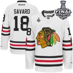 Denis Savard Chicago Blackhawks Reebok Authentic 2015 Winter Classic 2015 Stanley Cup Jersey (White)