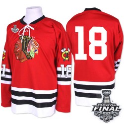 Denis Savard Chicago Blackhawks Mitchell and Ness Premier 1960-61 Throwback 2015 Stanley Cup Jersey (Red)