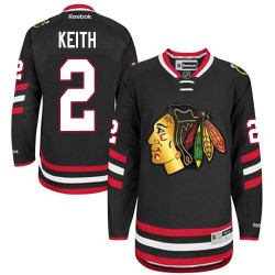 Duncan Keith Chicago Blackhawks Reebok Authentic 2014 Stadium Series Jersey (Black)
