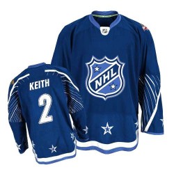 Duncan Keith Chicago Blackhawks Reebok Authentic 2011 All Star Jersey (Navy Blue)