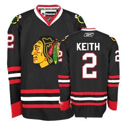 Duncan Keith Chicago Blackhawks Reebok Women's Premier Third Jersey (Black)