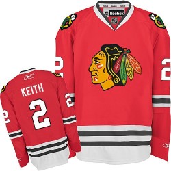 Duncan Keith Chicago Blackhawks Reebok Youth Authentic Home Jersey (Red)