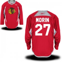 Jeremy Morin Chicago Blackhawks Reebok Authentic Practice Team Jersey (Red)