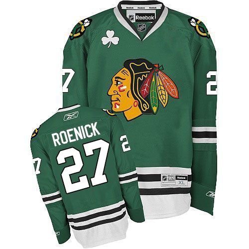 Jeremy Roenick Chicago Blackhawks Reebok Authentic Jersey (Green)