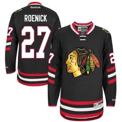 Jeremy Roenick Chicago Blackhawks Reebok Premier 2014 Stadium Series Jersey (Black)