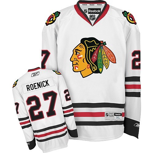 Jeremy Roenick Chicago Blackhawks Reebok Premier Away Jersey (White)