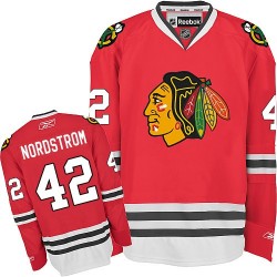 Joakim Nordstrom Chicago Blackhawks Reebok Authentic Home Jersey (Red)