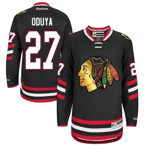 Johnny Oduya Chicago Blackhawks Reebok Authentic 2014 Stadium Series Jersey (Black)
