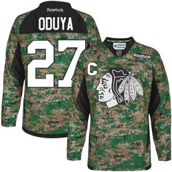 Johnny Oduya Chicago Blackhawks Reebok Premier Veterans Day Practice Jersey (Camo)