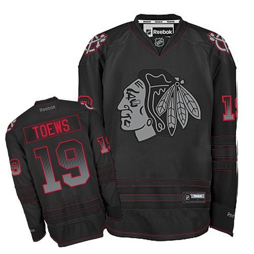 Jonathan Toews Chicago Blackhawks Reebok Authentic Accelerator Jersey (Black)
