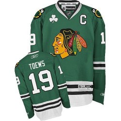 Jonathan Toews Chicago Blackhawks Reebok Authentic Jersey (Green)