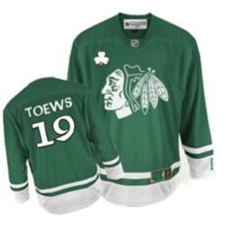 Jonathan Toews Chicago Blackhawks Reebok Authentic St Patty's Day Jersey (Green)