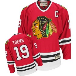 Jonathan Toews Chicago Blackhawks CCM Authentic Throwback Jersey (Red)