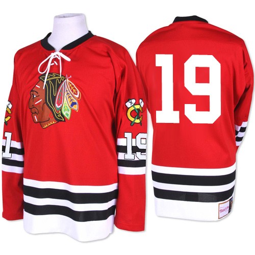 Jonathan Toews Chicago Blackhawks Mitchell and Ness Authentic 1960-61 Throwback Jersey (Red)