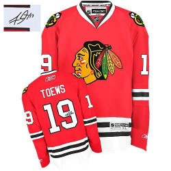 Jonathan Toews Chicago Blackhawks Reebok Authentic Autographed Home Jersey (Red)