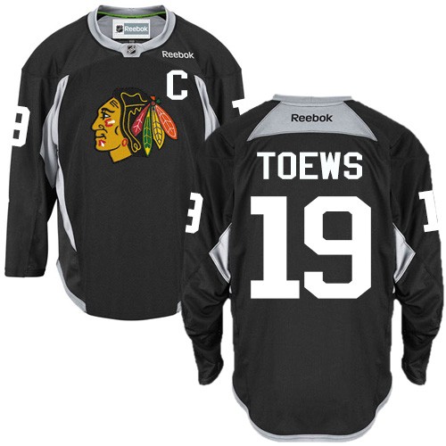 Jonathan Toews Chicago Blackhawks Reebok Premier Practice Jersey (Black)