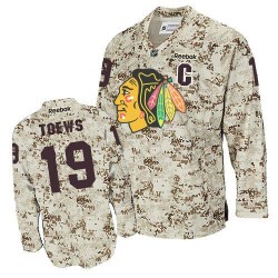 Jonathan Toews Chicago Blackhawks Reebok Premier Jersey (Camouflage)