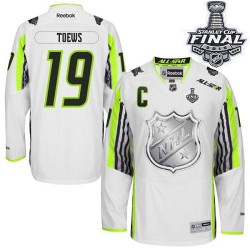 Jonathan Toews Chicago Blackhawks Reebok Premier 2015 All Star 2015 Stanley Cup Jersey (White)