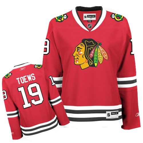 Jonathan Toews Chicago Blackhawks Reebok Women's Authentic Home Jersey (Red)