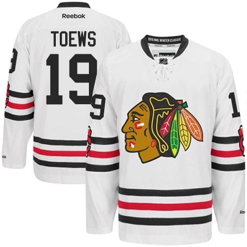 Jonathan Toews Chicago Blackhawks Reebok Youth Premier 2015 Winter Classic Jersey (White)
