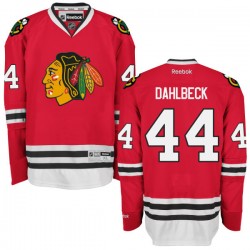 Klas Dahlbeck Chicago Blackhawks Reebok Premier Home Jersey (Red)