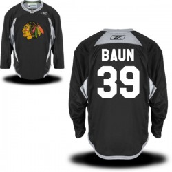 Kyle Baun Chicago Blackhawks Reebok Authentic Practice Alternate Jersey (Black)