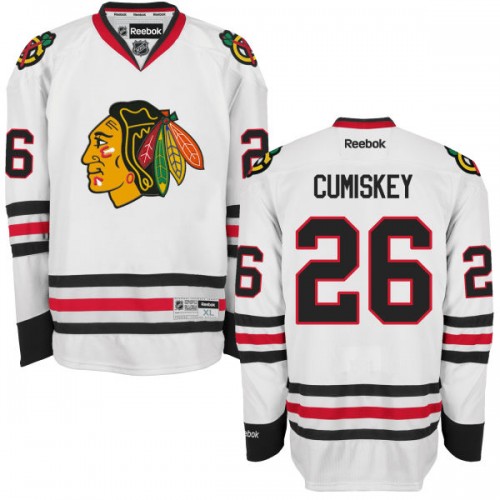 Kyle Cumiskey Chicago Blackhawks Reebok Premier Away Jersey (White)