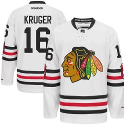 Marcus Kruger Chicago Blackhawks Reebok Premier 2015 Winter Classic Jersey (White)