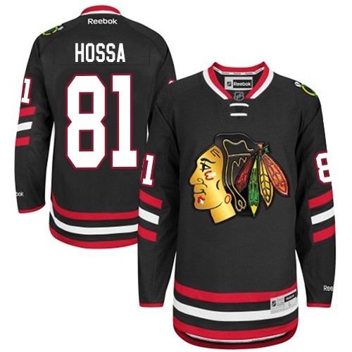 Marian Hossa Chicago Blackhawks Reebok Authentic 2014 Stadium Series Jersey (Black)
