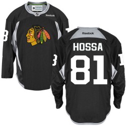 Marian Hossa Chicago Blackhawks Reebok Authentic Practice Jersey (Black)