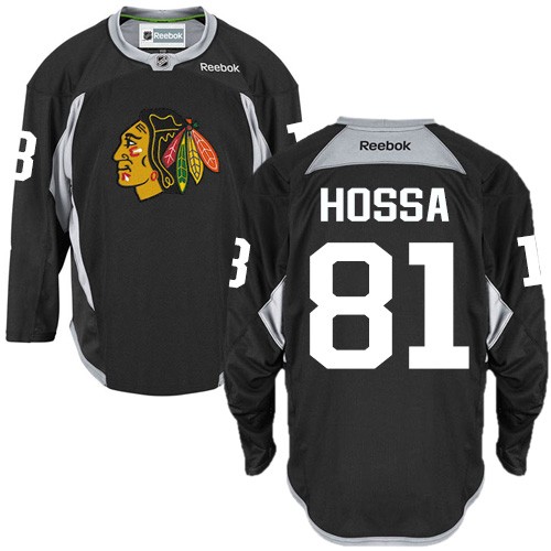 Marian Hossa Chicago Blackhawks Reebok Authentic Practice Jersey (Black)