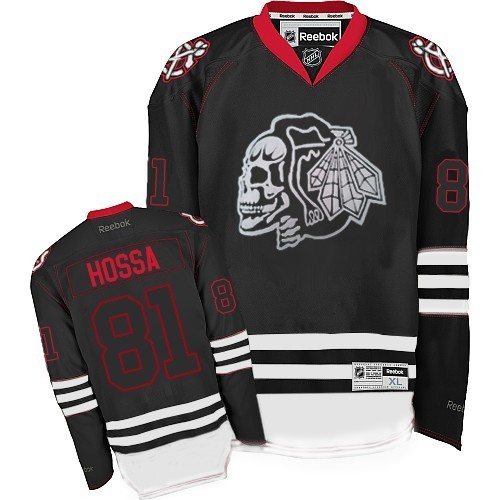 Marian Hossa Chicago Blackhawks Reebok Authentic New Jersey (Black Ice)