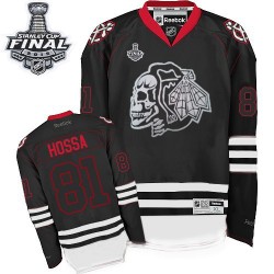 Marian Hossa Chicago Blackhawks Reebok Authentic New 2015 Stanley Cup Jersey (Black Ice)