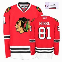 Marian Hossa Chicago Blackhawks Reebok Authentic Autographed Home Jersey (Red)