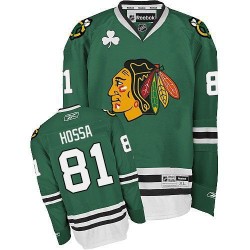 Marian Hossa Chicago Blackhawks Reebok Authentic Jersey (Green)