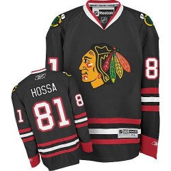 Marian Hossa Chicago Blackhawks Reebok Premier Third Jersey (Black)