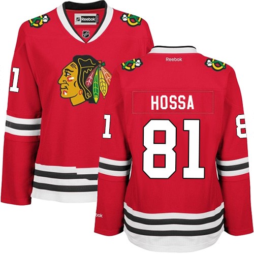 Marian Hossa Chicago Blackhawks Reebok Women's Authentic Home Jersey (Red)