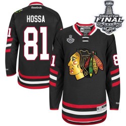 Marian Hossa Chicago Blackhawks Reebok Youth Premier 2014 Stadium Series 2015 Stanley Cup Jersey (Black)