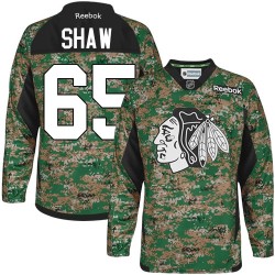 Andrew Shaw Chicago Blackhawks Reebok Youth Authentic Veterans Day Practice Jersey (Camo)