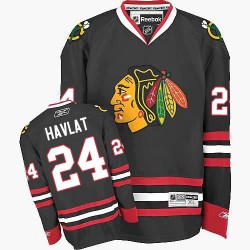 Martin Havlat Chicago Blackhawks Reebok Authentic Third Jersey (Black)