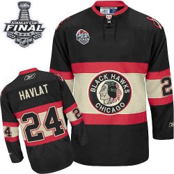 Martin Havlat Chicago Blackhawks Reebok Authentic Winter Classic 2015 Stanley Cup Jersey (Black)