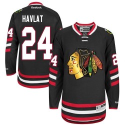 Martin Havlat Chicago Blackhawks Reebok Authentic 2014 Stadium Series Jersey (Black)
