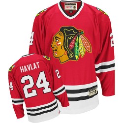 Martin Havlat Chicago Blackhawks CCM Authentic Throwback Jersey (Red)