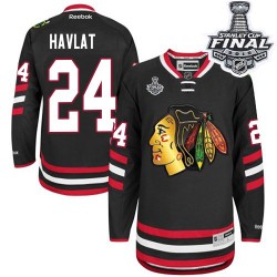 Martin Havlat Chicago Blackhawks Reebok Authentic 2014 Stadium Series 2015 Stanley Cup Jersey (Black)
