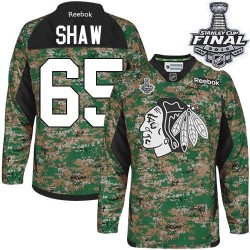 Andrew Shaw Chicago Blackhawks Reebok Youth Authentic Veterans Day Practice 2015 Stanley Cup Jersey (Camo)