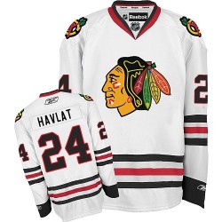 Martin Havlat Chicago Blackhawks Reebok Premier Away Jersey (White)
