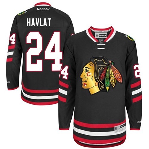Martin Havlat Chicago Blackhawks Reebok Premier 2014 Stadium Series Jersey (Black)